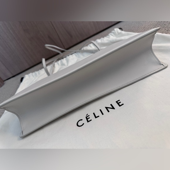 Celine Clasp leather handbag white - Picture 6 of 7